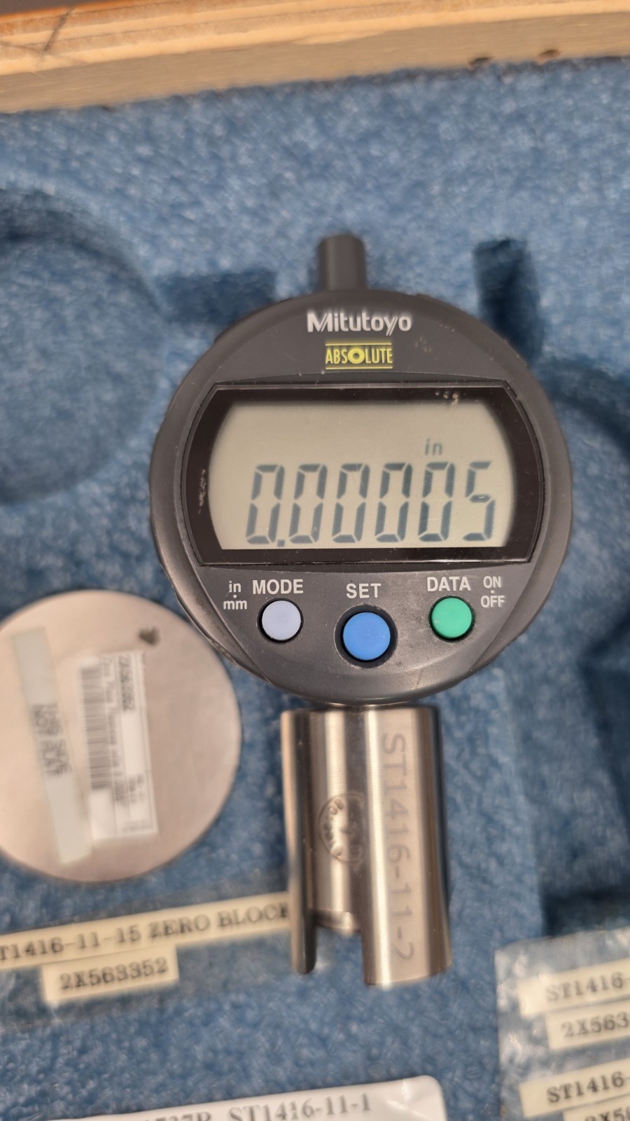 kit 2 Mitutoyo 543-392B Digimatic Indicator, 0-.5″/0-12.7mm Range, .00005″