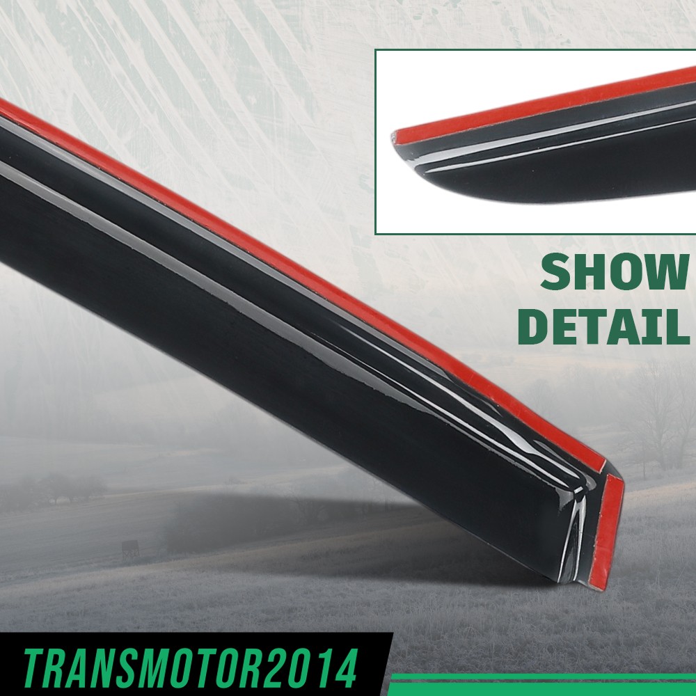Window Visors Rain Guards Deflectors Fit For 2024-2026 Subaru Crosstrek Impreza