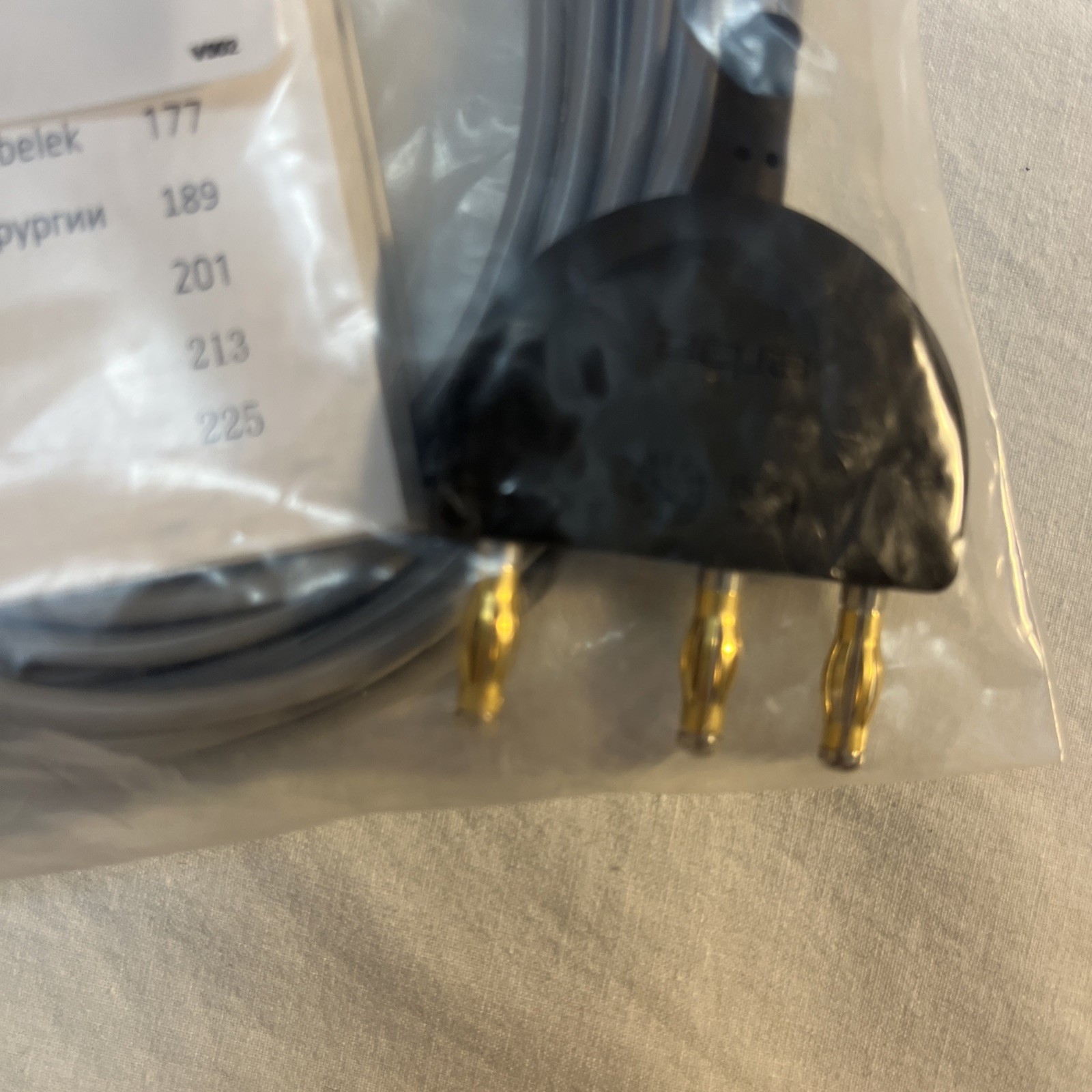 Erbe Monopolar Cable 3 Pin OD 3mm Socket 4.5m REF 20192-135