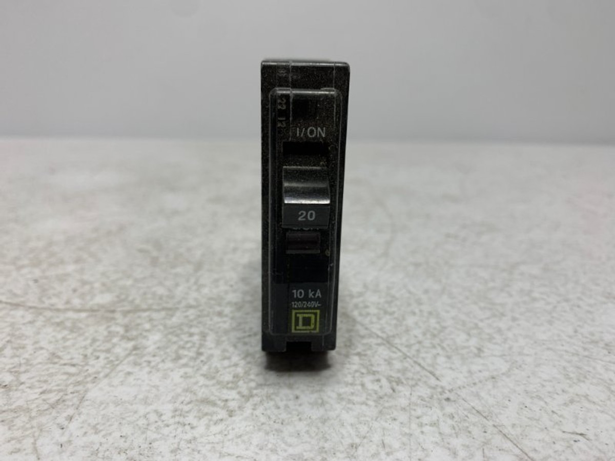 Square D QO120 Circuit Breaker 20A 1-Pole 120/240V