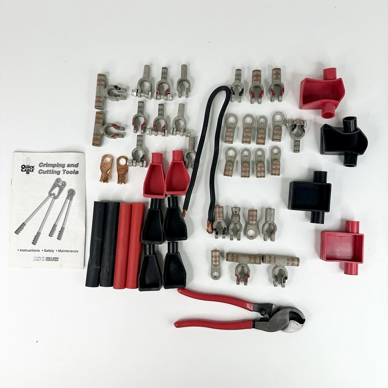 QUICK CABLE⚡️ | ASSORTMENT # 9921-001 KIT W/ 4255-001 HEX CABLE CRIMPER | MINT✨