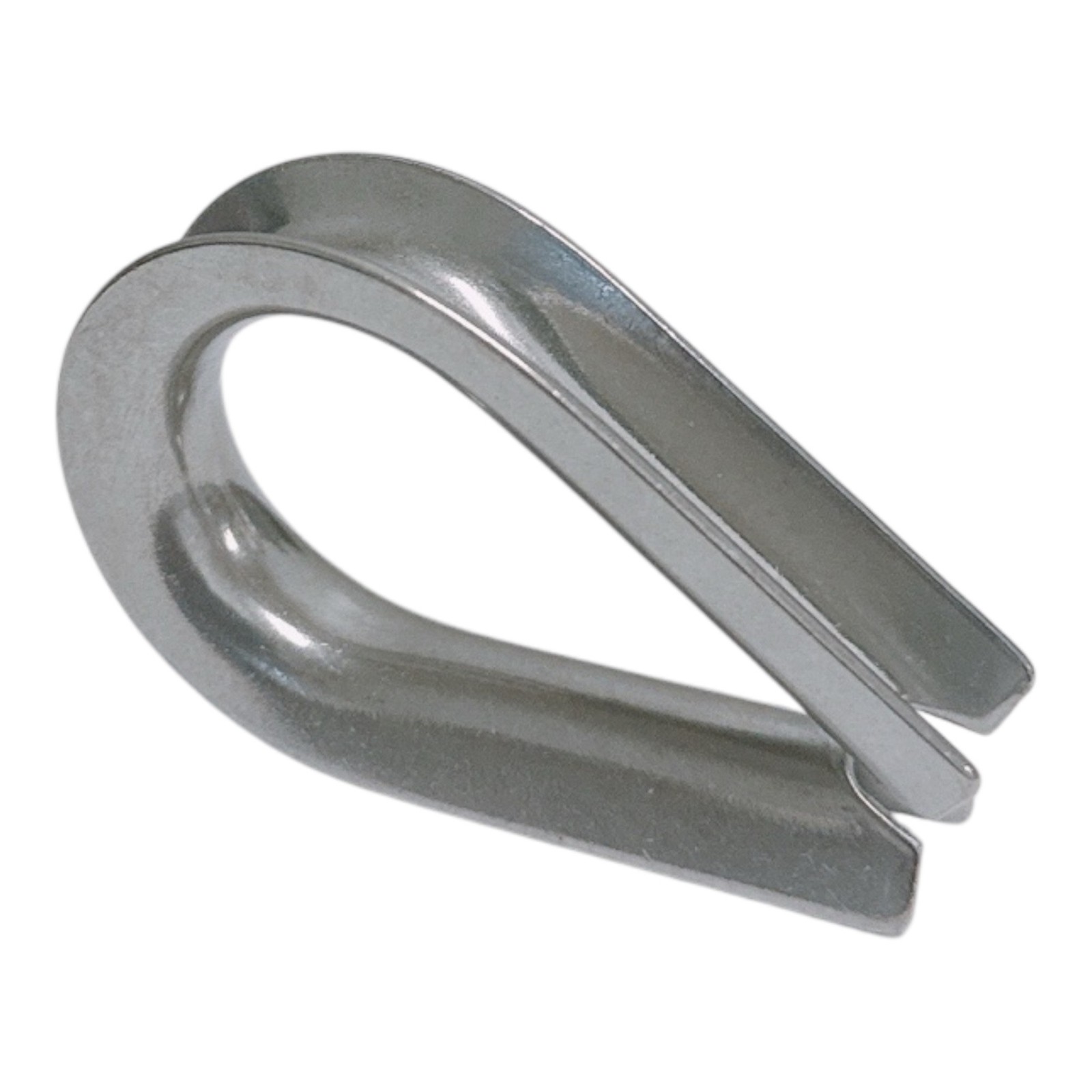 4PC 1/4″ Marine Heavy Duty Wire Rope Thimble 316 Stainless Steel Cable Protector