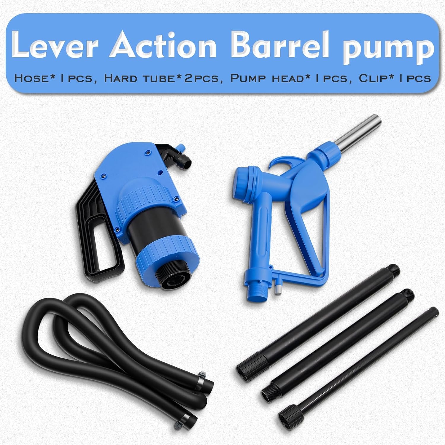 55 Gallon Plastic Hand Lever Drum Pump.Lever-operated Drum Pumps is 1 Pint Per S