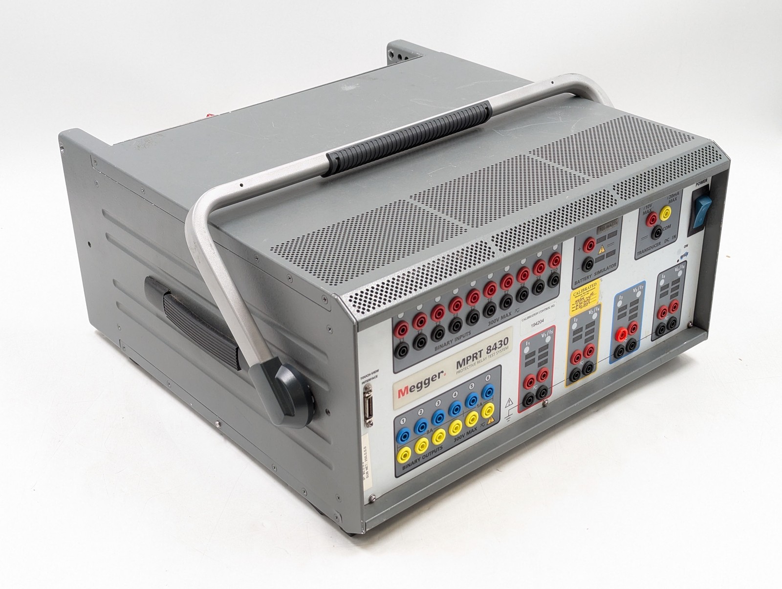 Megger MPRT 8430 Protective Relay Test System (MPRT8430) Gray *Untested*