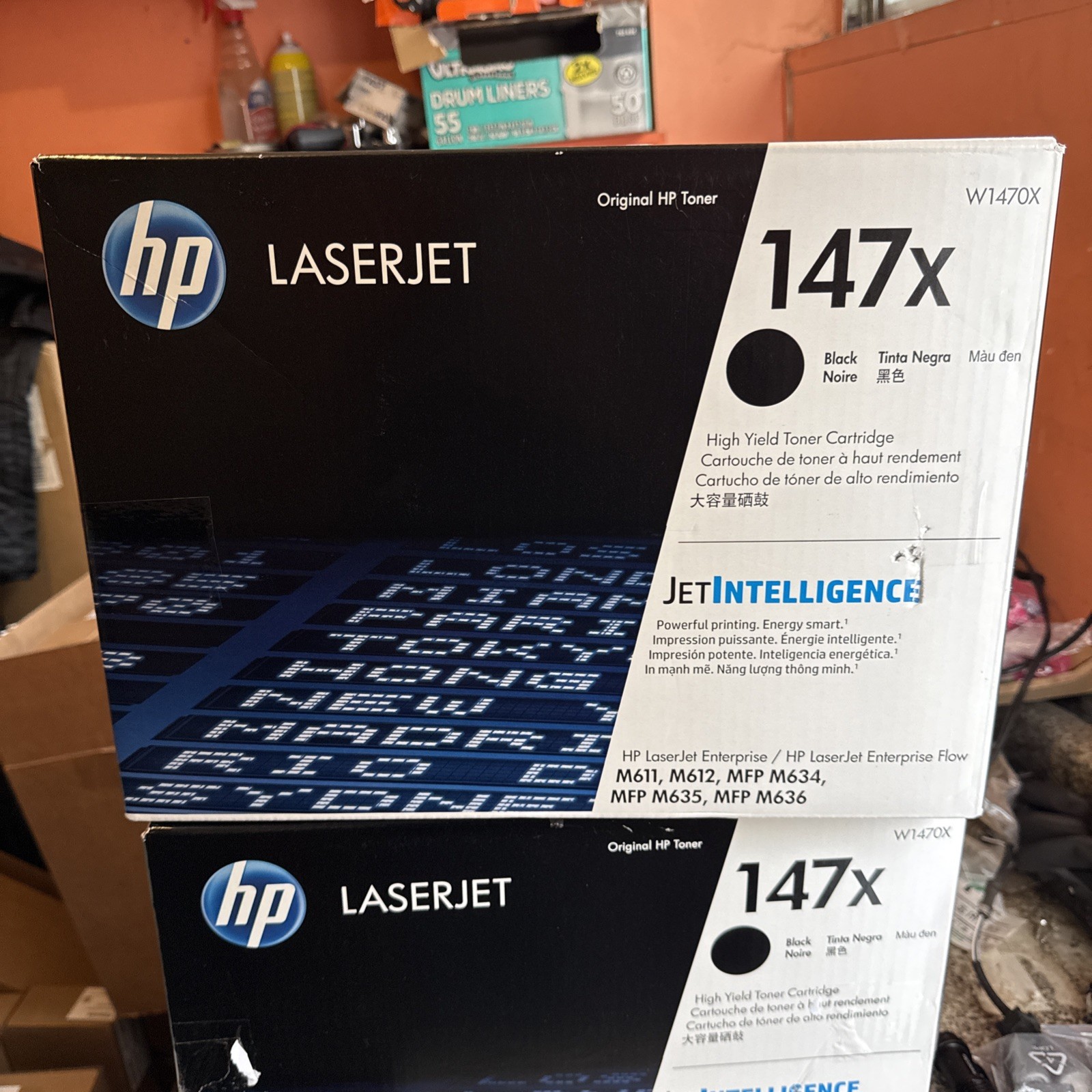 HP 147X W1470X Genuine OEM Black High Yield Original LaserJet Toner Cartridge