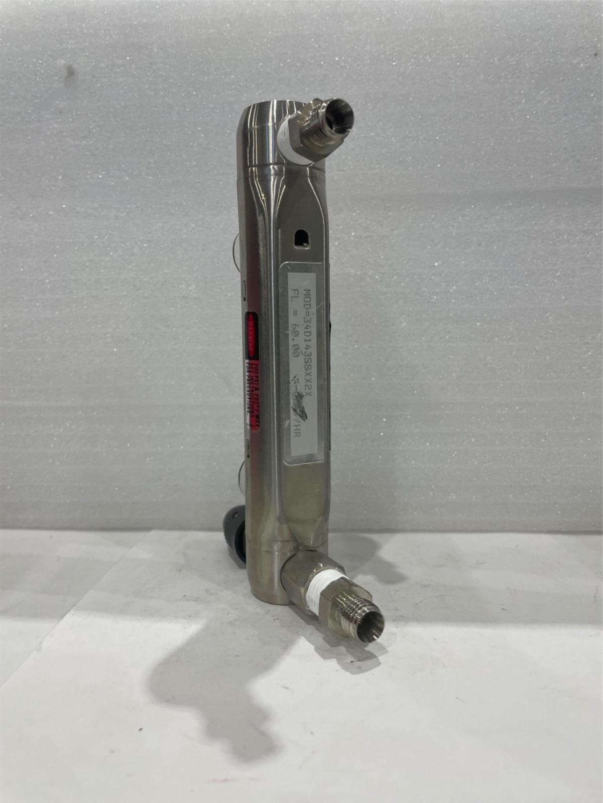 Wallace & Tiernan, Flow Meter, 34D143SSXX2X, Used