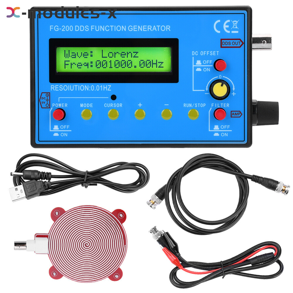 FG-200 0.01Hz-500KHz DDS Function Signal Generator Frequency Counter Module New
