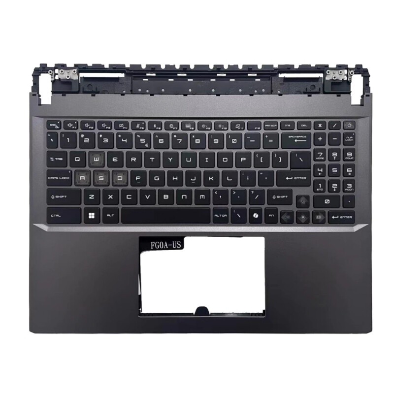 Palmrest Keyboard Frame for GP68 MS-15M1 MS-15M2 with US Keyboard *tm