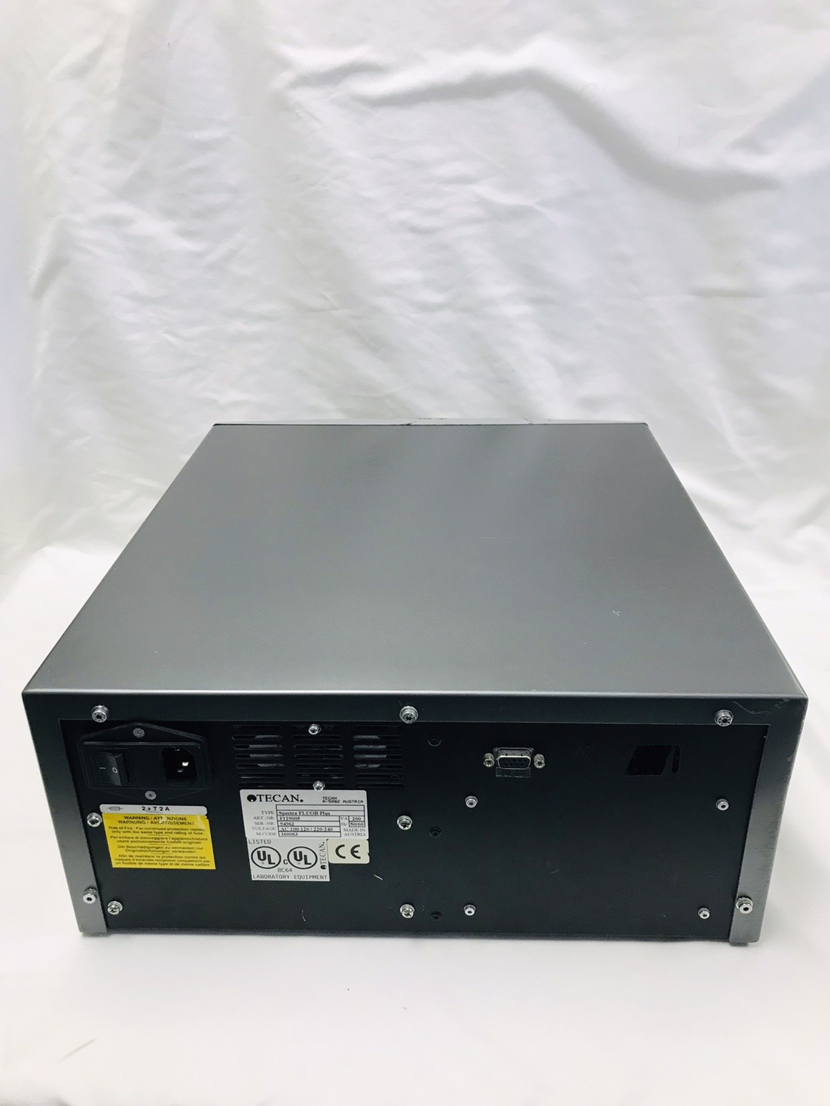 Tecan Sunrise Spectra Fluor Plus A-5082 OD UV Microplate Reader F129005
