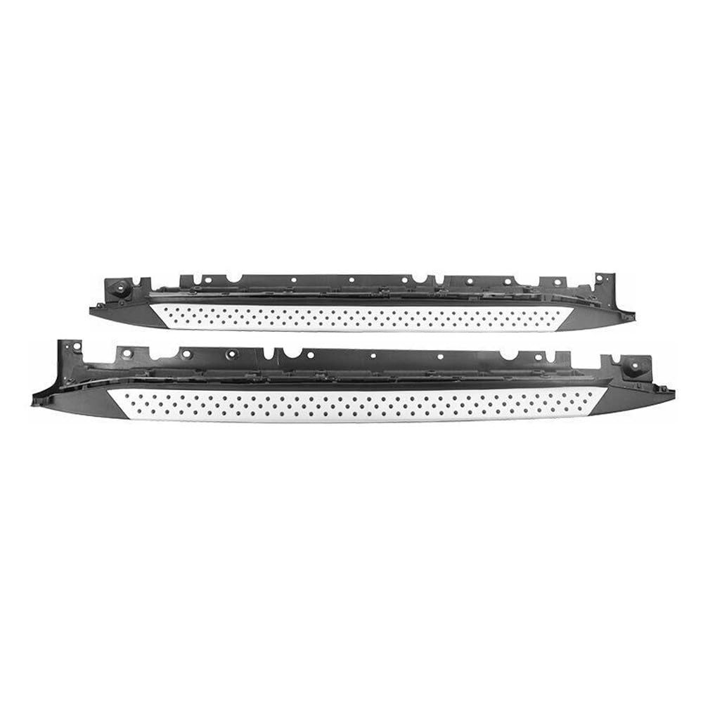 Left Right Running Board Step Bar Black Silver Aluminum for BMW X5 2007-2013