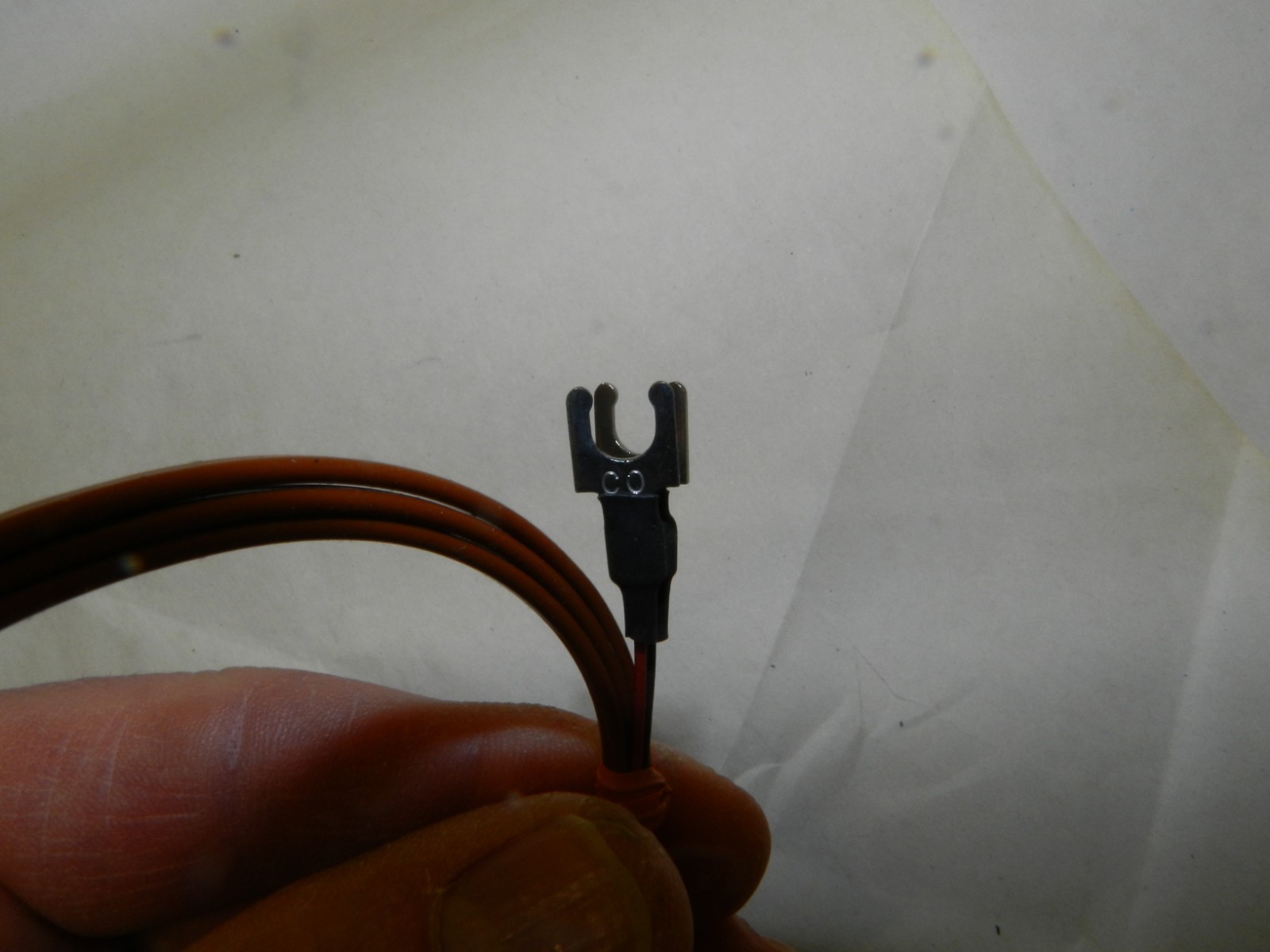Omega TEC-E2-18 Thermocouple Extension Cable E-Type W/Mini Connector & Spade Lug