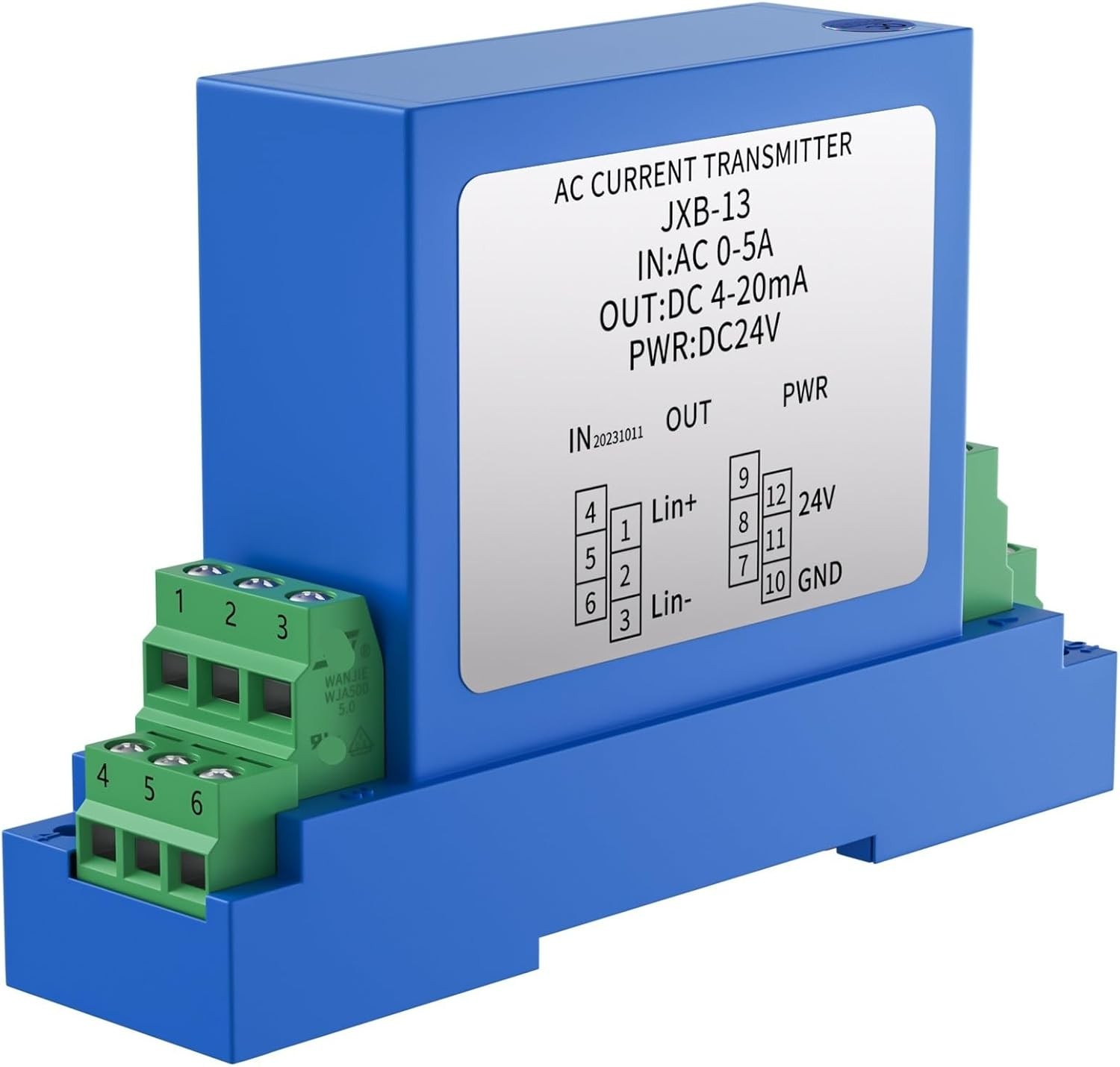 AC Voltage Transducer Voltage Sensor DC24V DC Voltage Transmitter 0-100V 0-200V