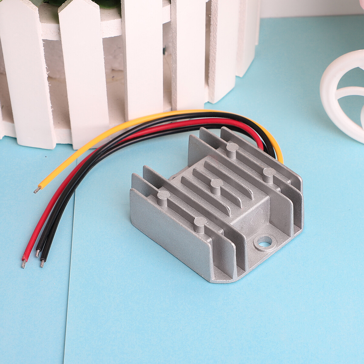 24V to 12V 5A 60W Converter DC-DC Voltage Reducer Step Down Regulator Waterproof