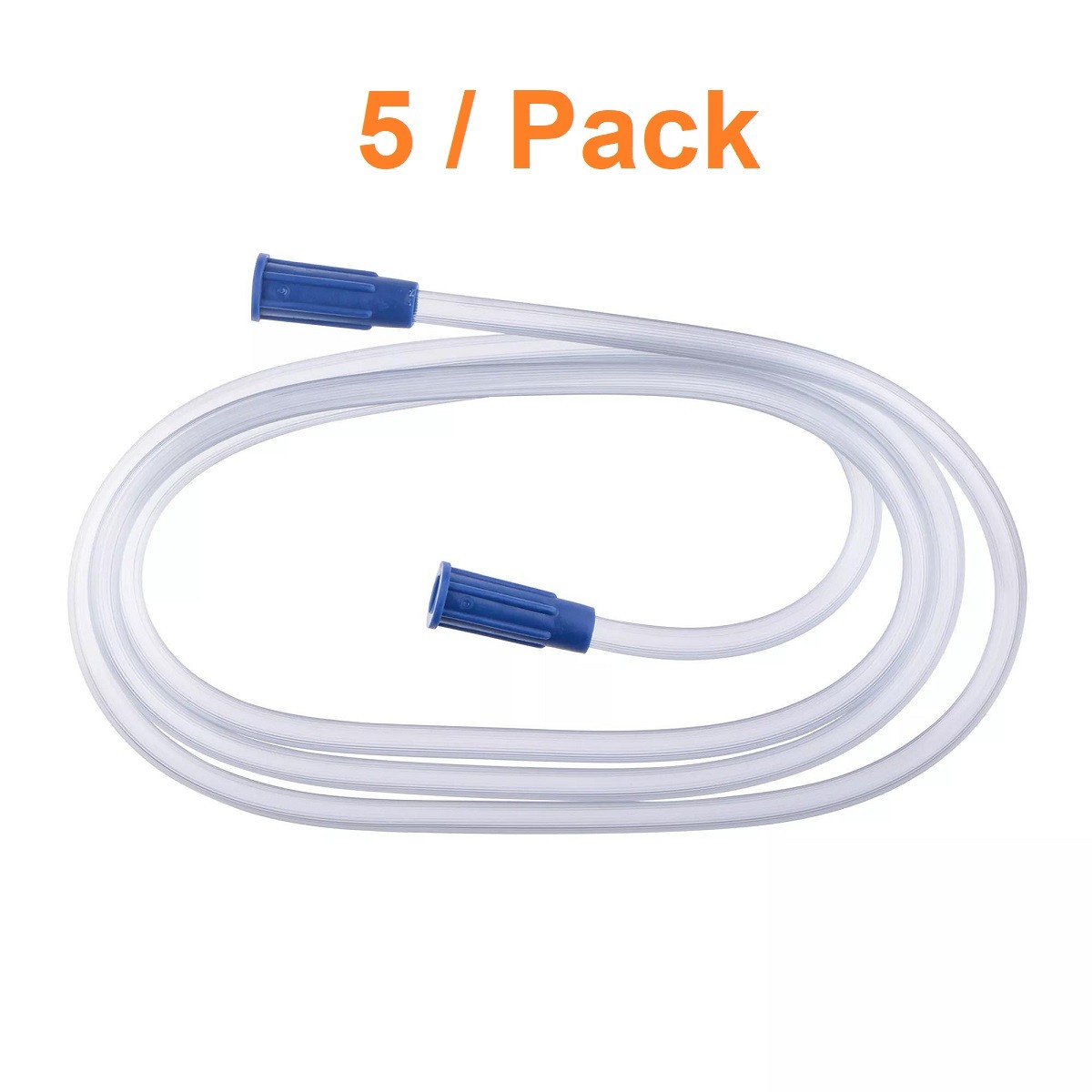 5 Suction Tubing Sterile For Suction Canister 3/16 Inch I.D. – 6 Foot Long