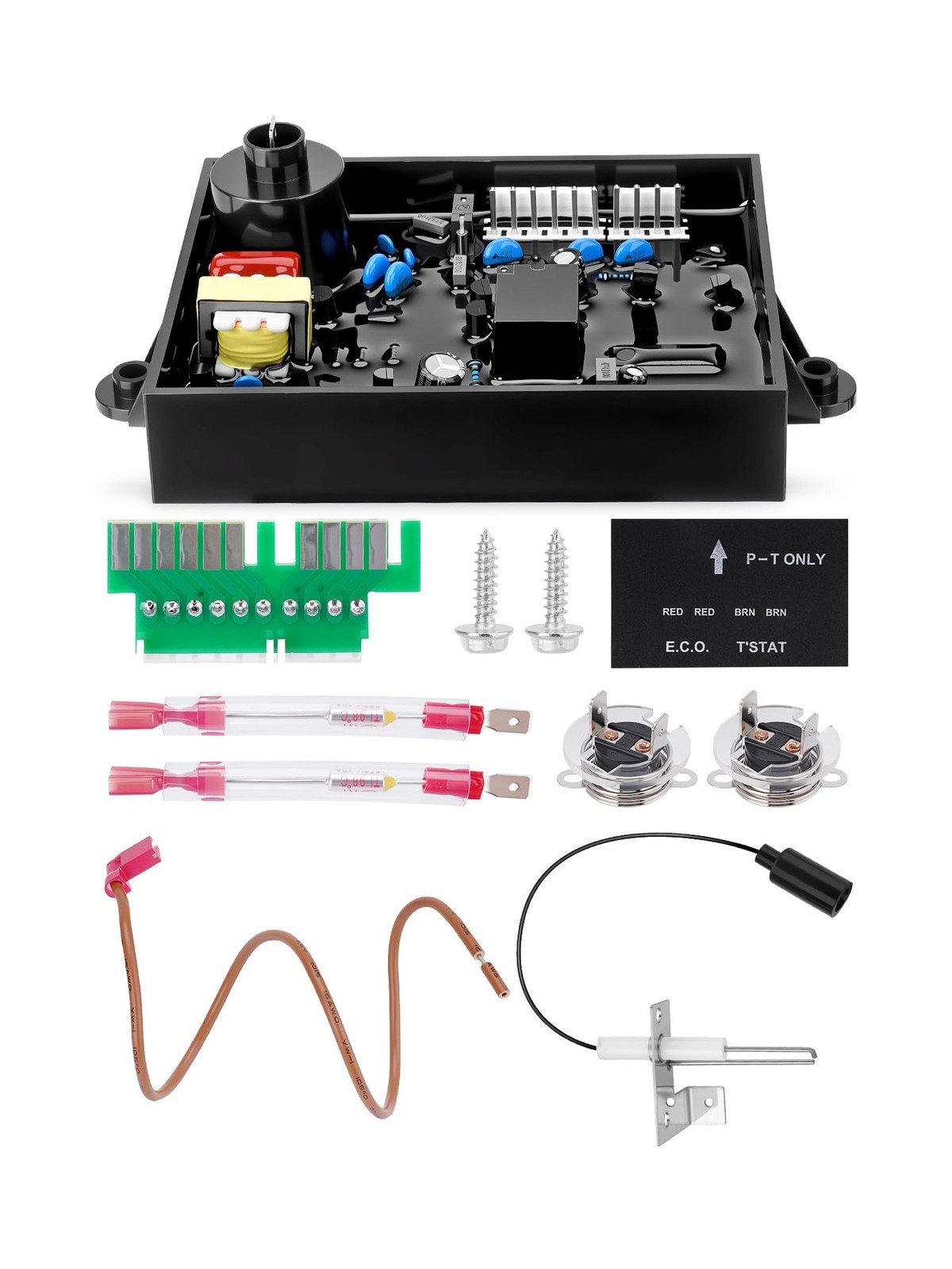 3 in 1 RV Water Heater Parts with 91365 Water Heater Control Circuit Board, 9…