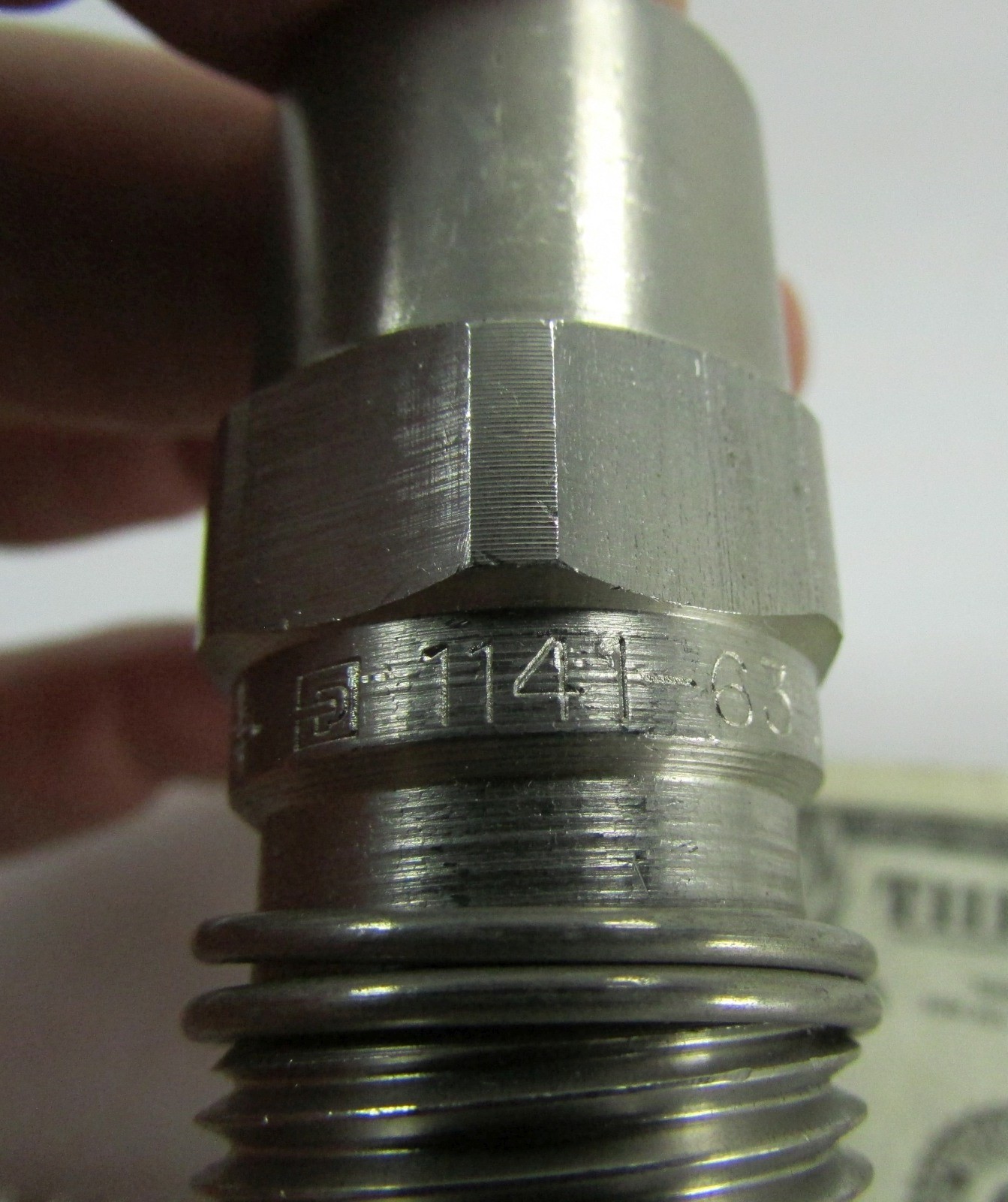 New Parker Stainless High Pressure Valved Quick Coupler Nipples 1/4″ NPT 1141-63