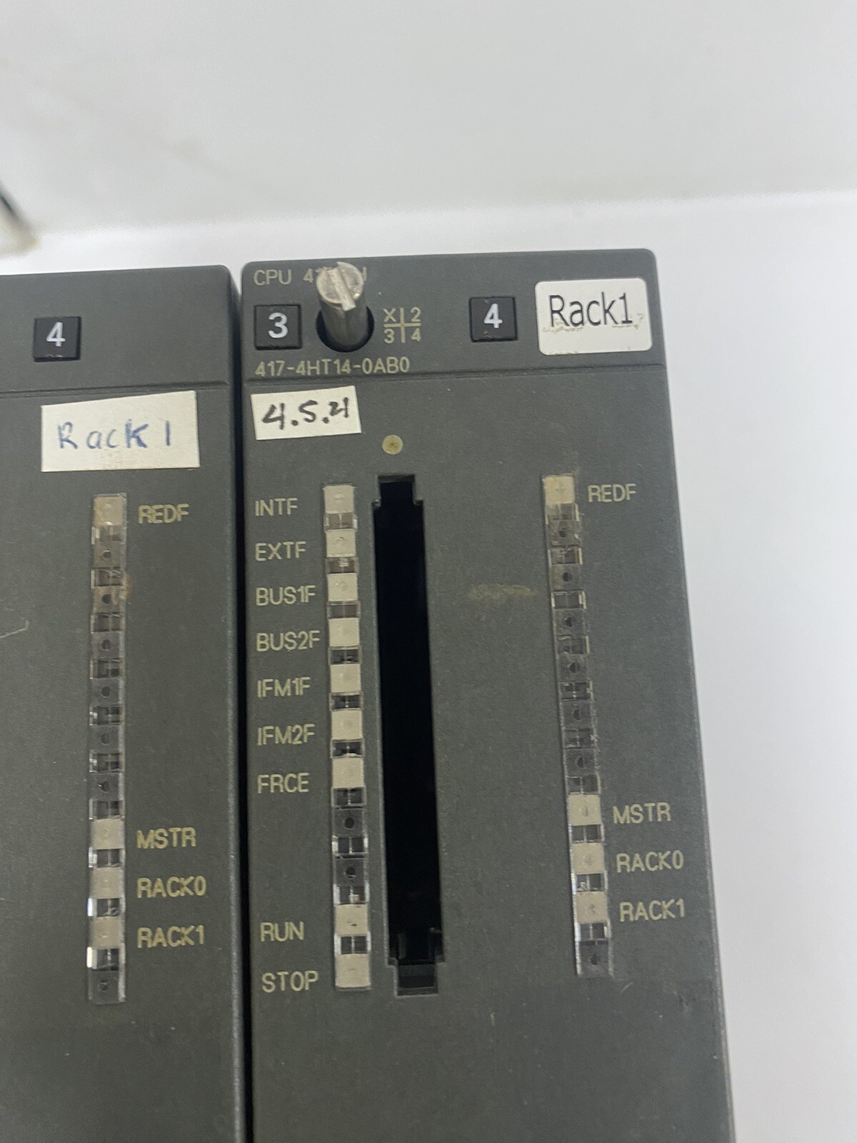 Siemens S7-400 6ES7417-4HT14-0AB0 + 2x 6ES7960-1AA04-0XA0