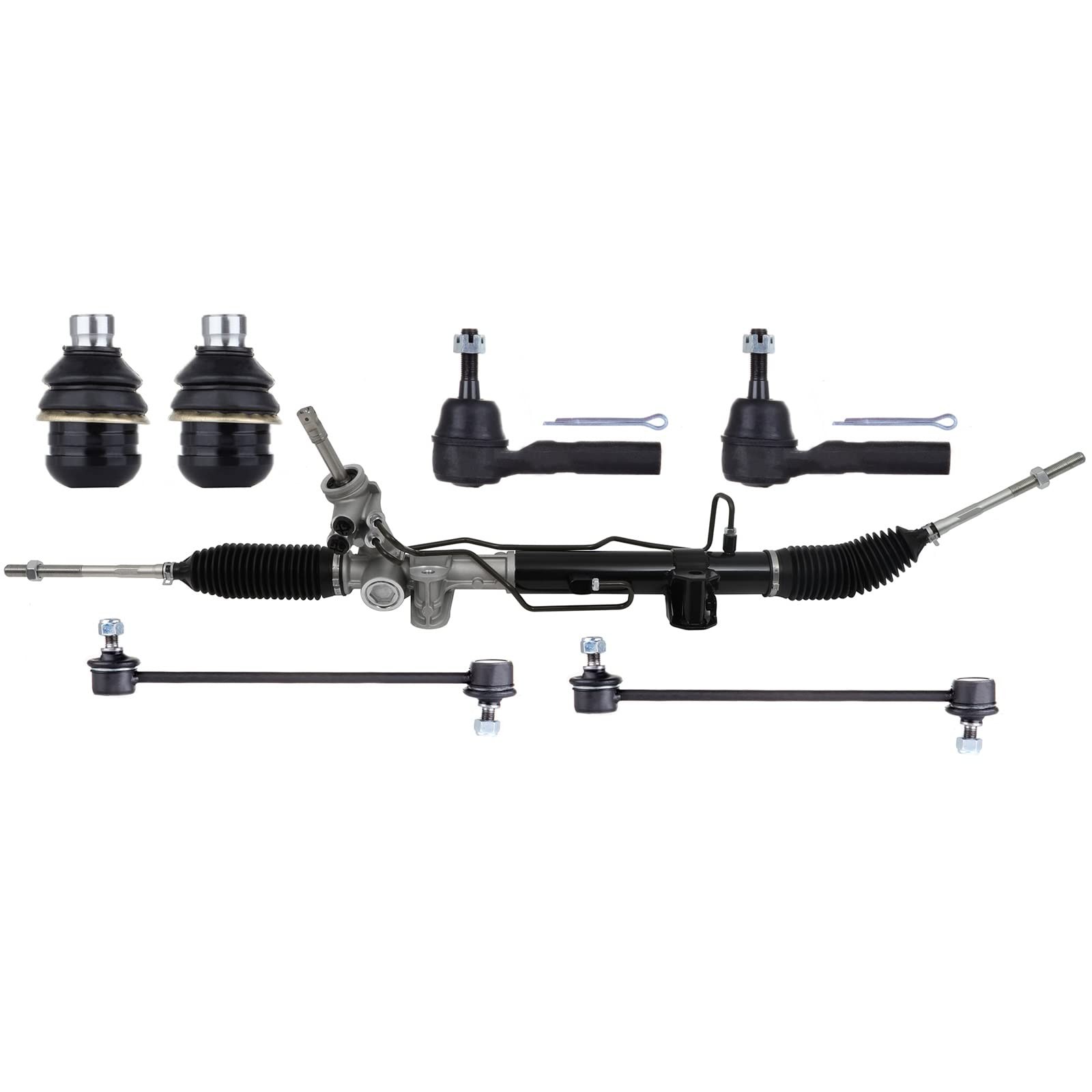 Power Steering Rack Pinion 09-12 Dodge Caliber 07-17 Jeep Compass Patriot K80258