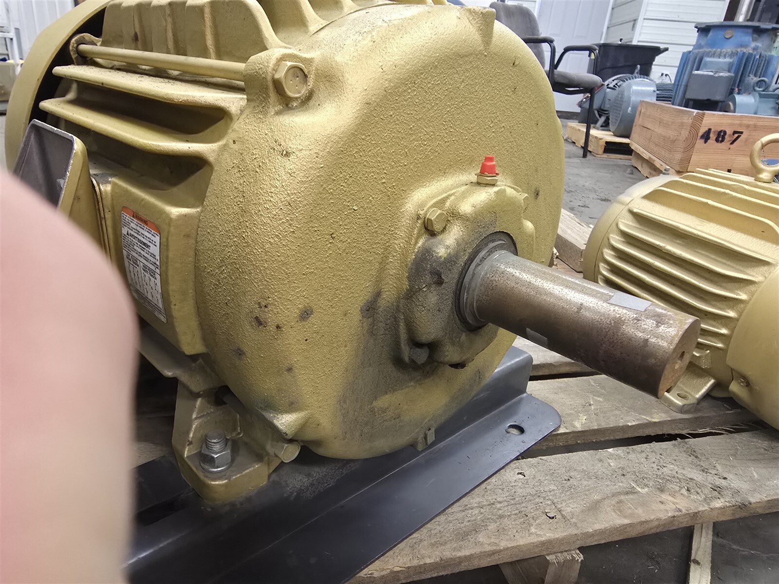 Baldor EM2333T-NYB 15HP AC Motor 1800RPM 4P 3PH 254T 230/460V TEFC 60Hz