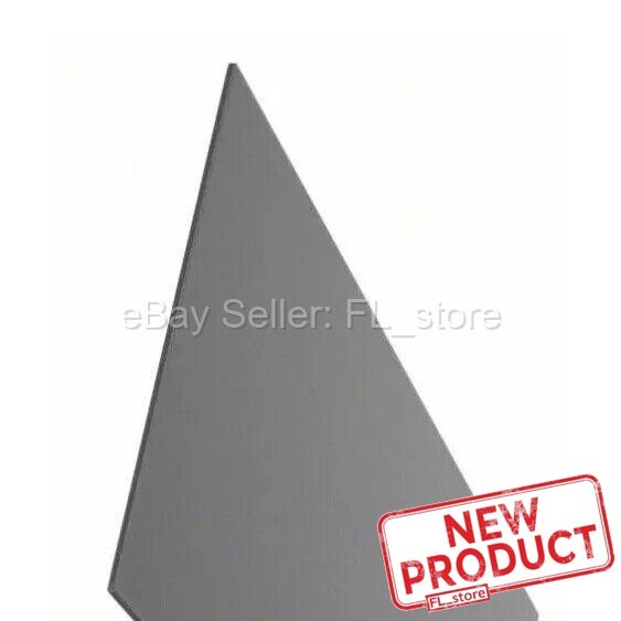 ABS Plastic Sheet 1/16″ Thick x 48″ L x 12″ W Opaque Black Stock 4 Feet Long NEW