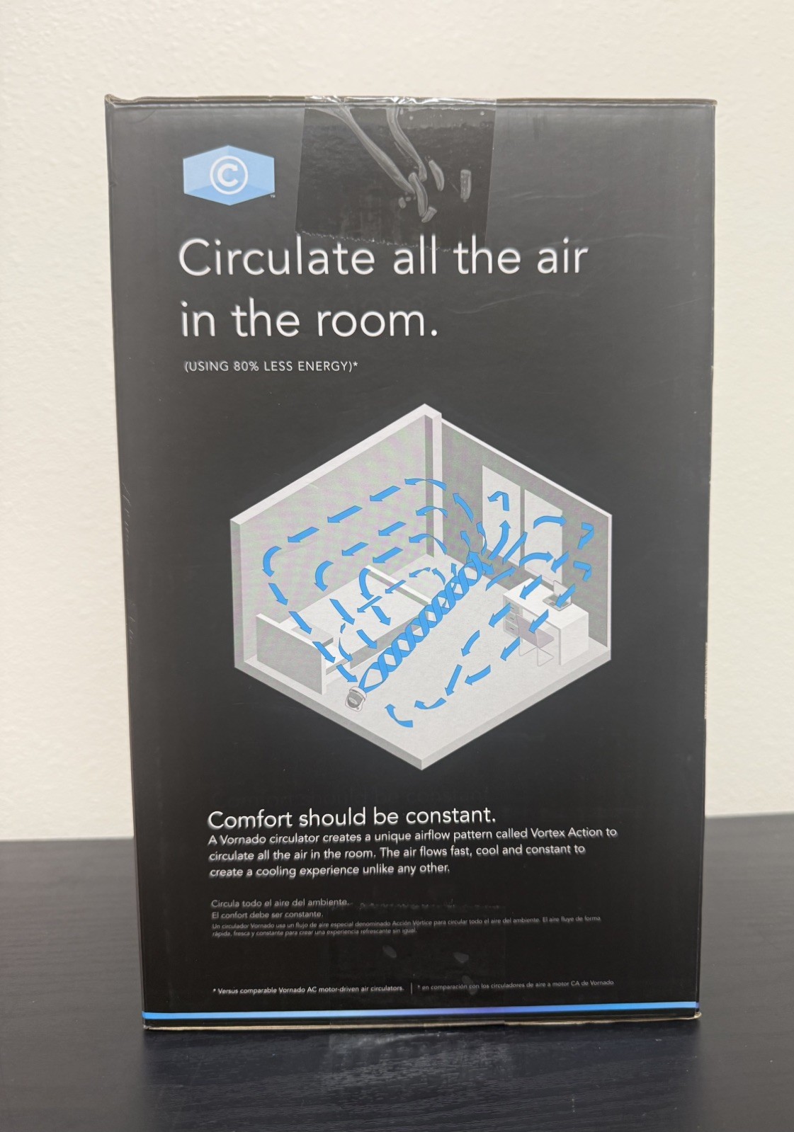 Vornado 533Dc Air Circulator 24V 358 Cfm White Energy Smart Small