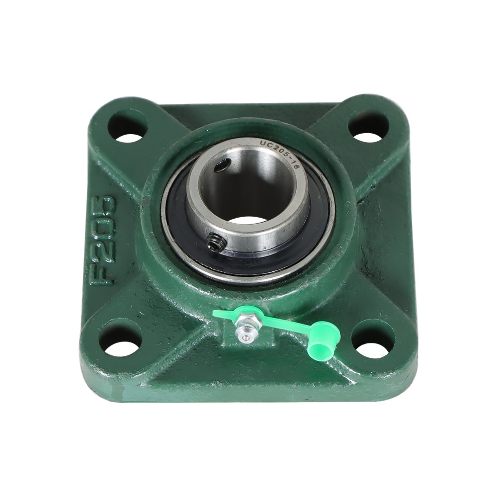 10 Pcs UCF205-16 Pillow Block Flange Bearing 1″ Bore 4 Bolt Solid Base