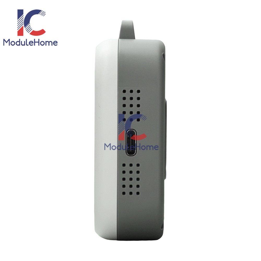 Air Quality Monitor 3-in-1 Carbon Monoxide Detector Temperature Humidity Alarm