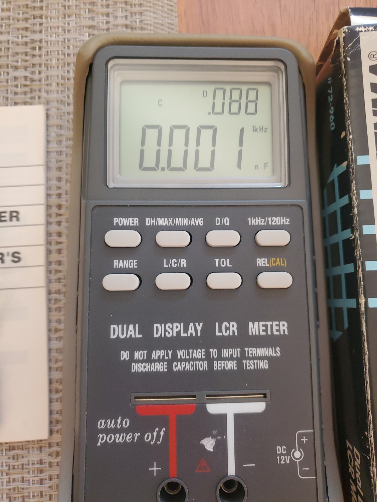 TENMA Dual Display LCR Meter #72-960