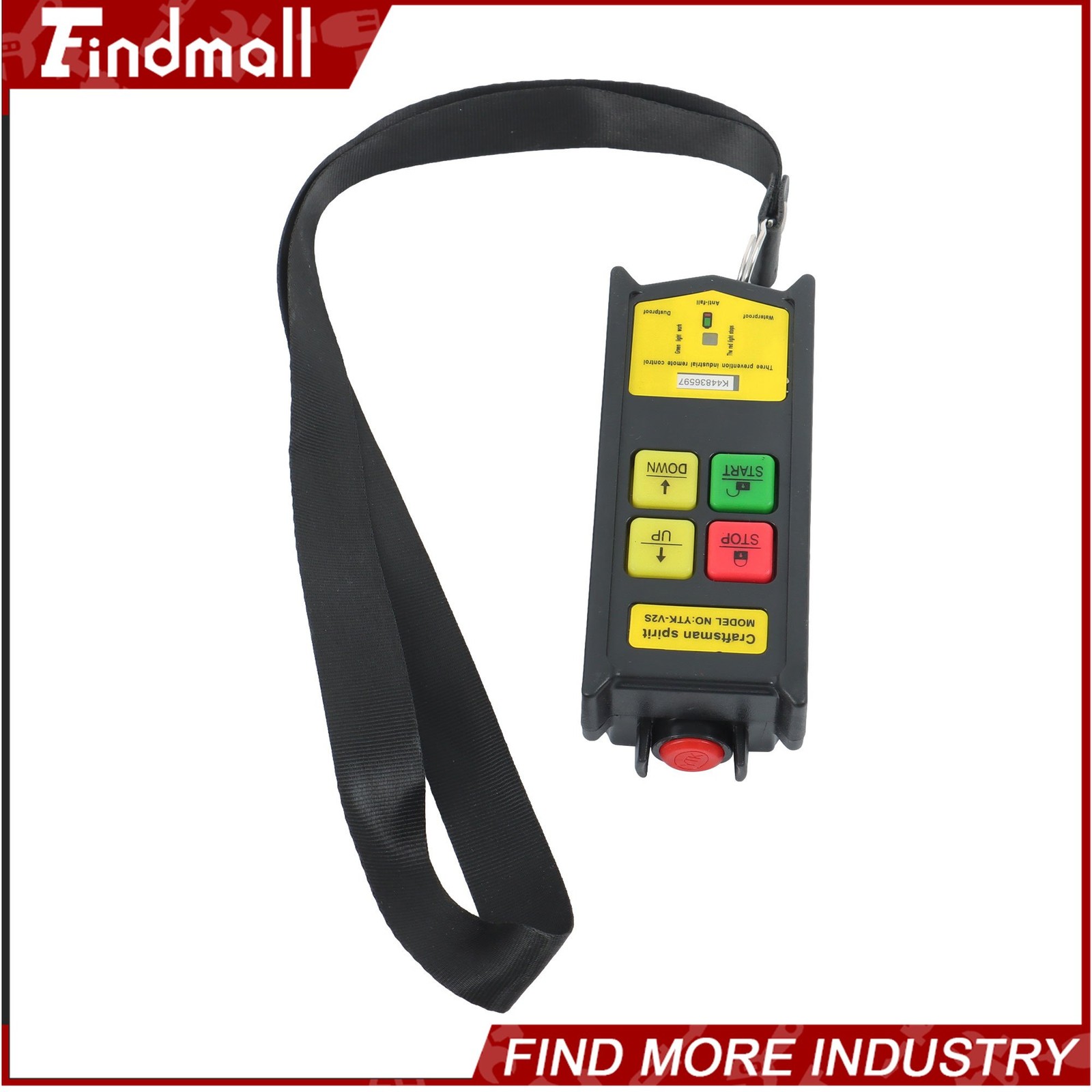 Findmall 1320lbs Electric Hoist 328ft/100m Wireless Remote Control 110V 1150W