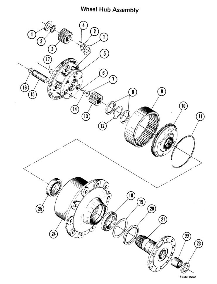 Case IH Tractor Chassis 454 464 484 574 584 674 684 784 884 Hydro Service Manual