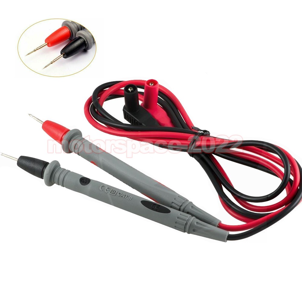 Multimeter Test Leads Gold Plated Electrical Probes 1000V 20A Test Lead cord