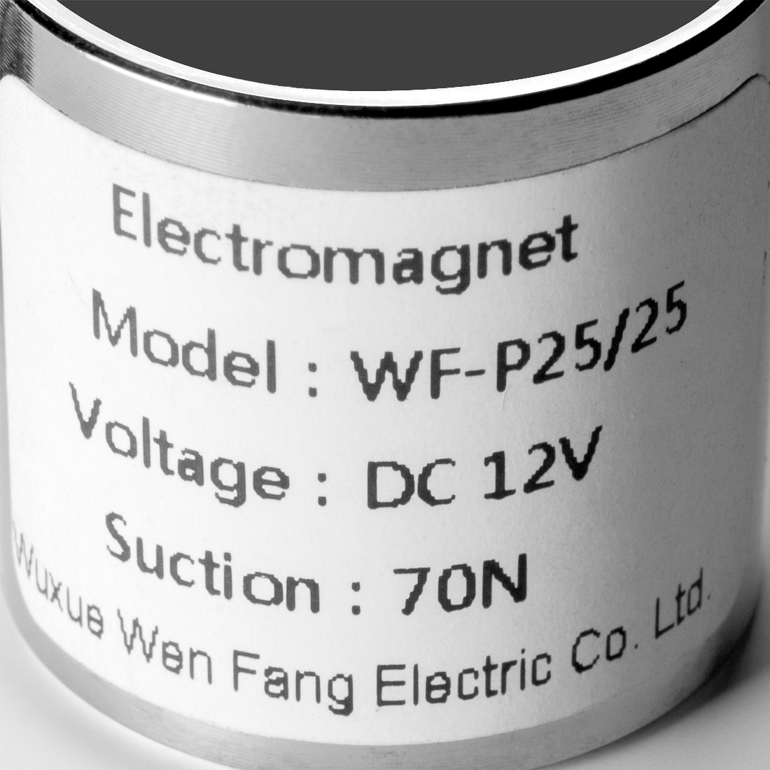 12VDC 70N 0.13LB/61g Electric Lifting Magnet Electromagnet Solenoid Lift Holding