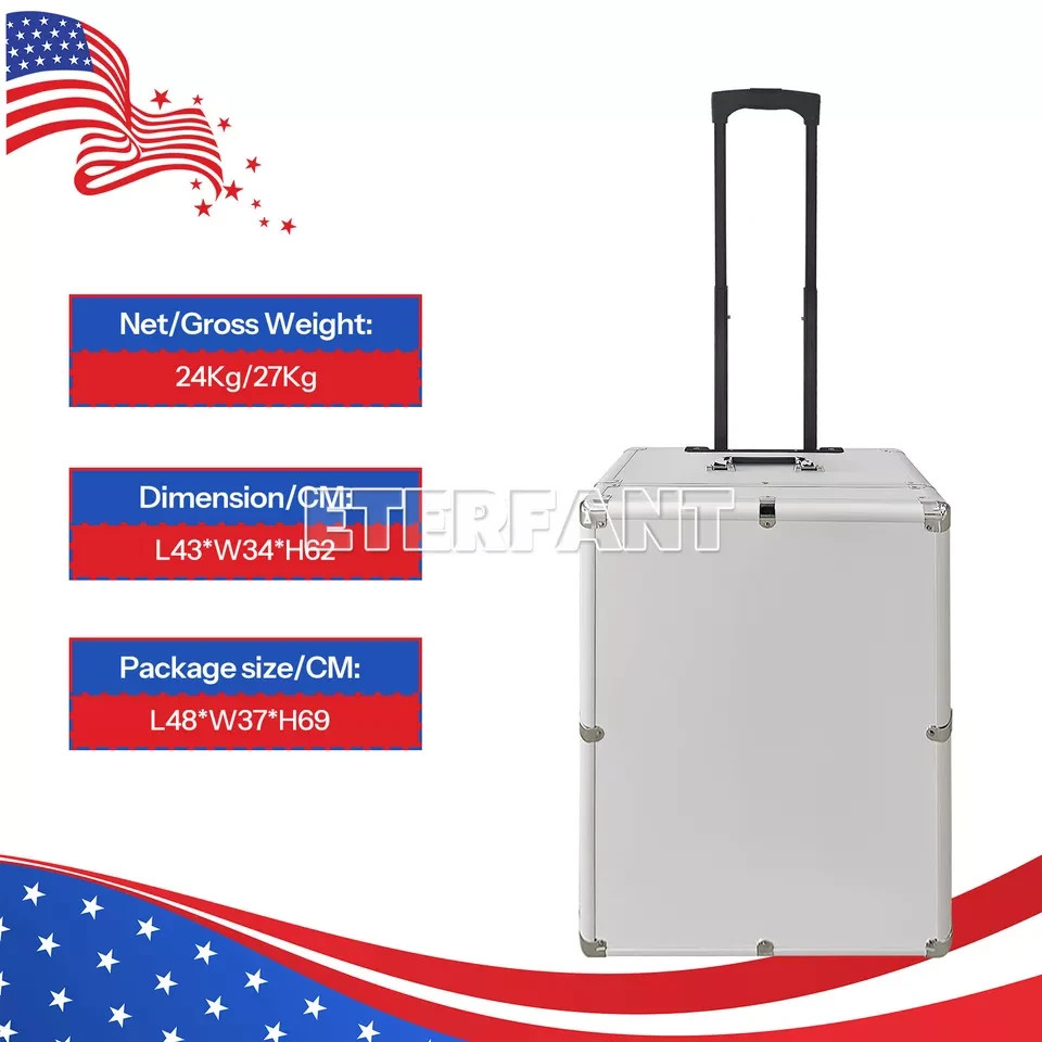 Dental Delivery Cart Treatment/Unit System Air Compressor/Turbine Unit 4Hole US