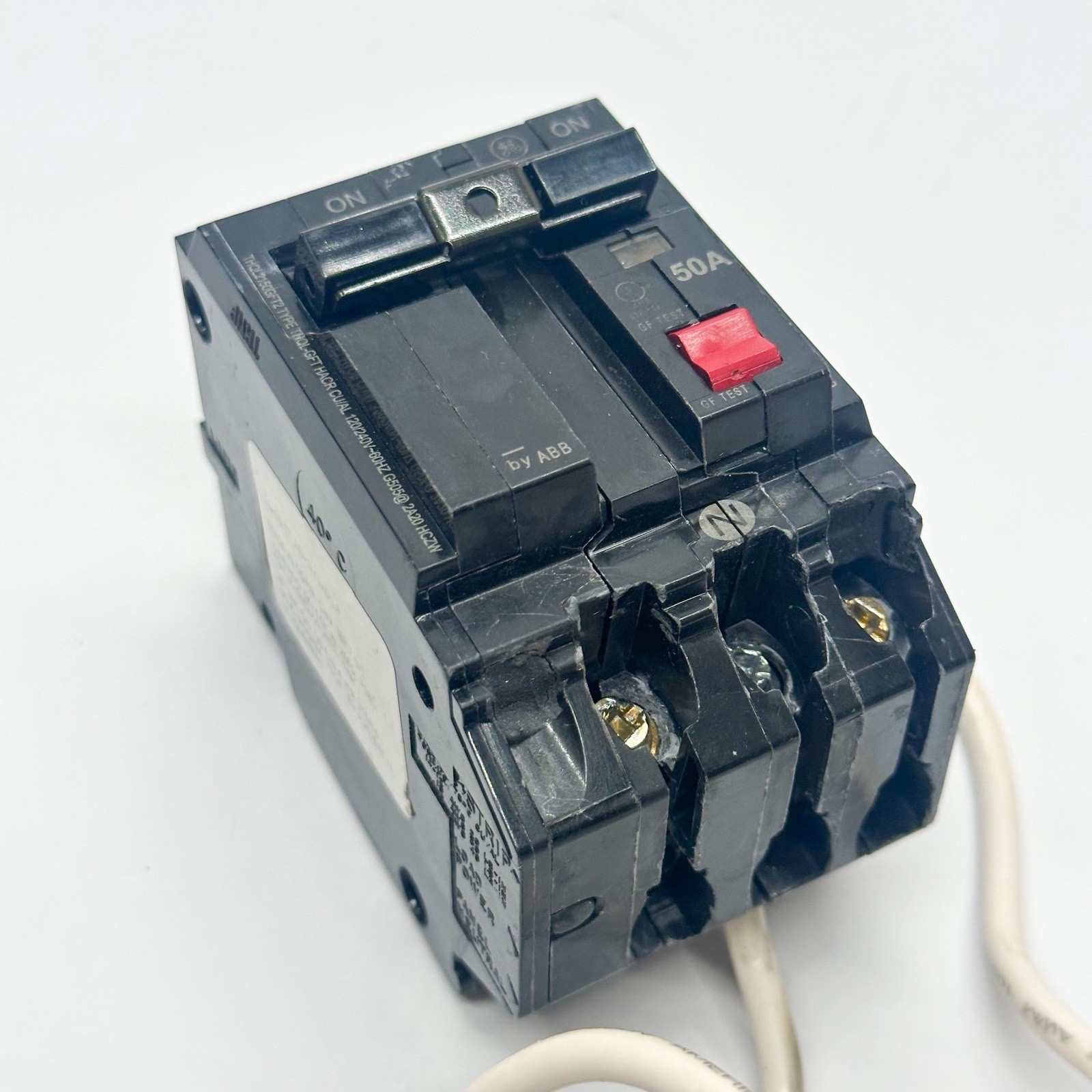 GE Ground Fault Circuit Interrupter 50A 120/240 VAC THQL2150GFT2