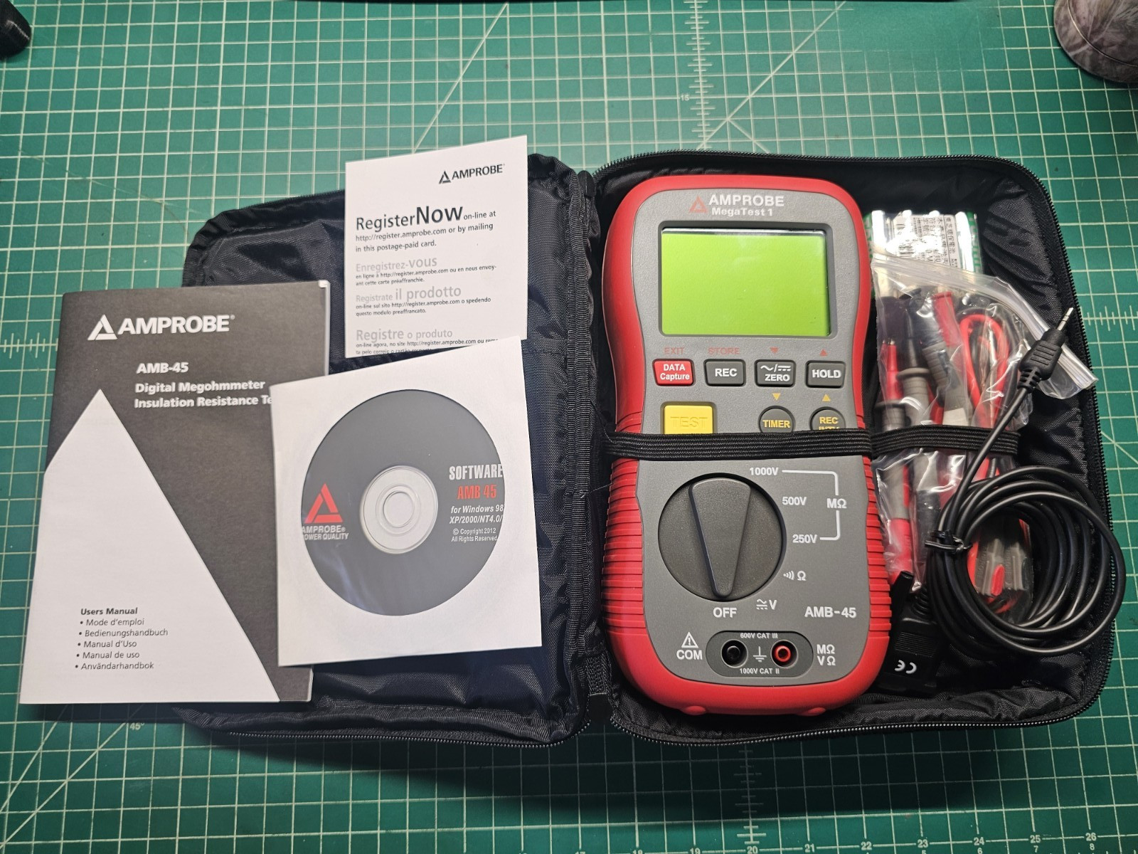 Amprobe Megatest 1 AMB-45 Digital Insulation Tester