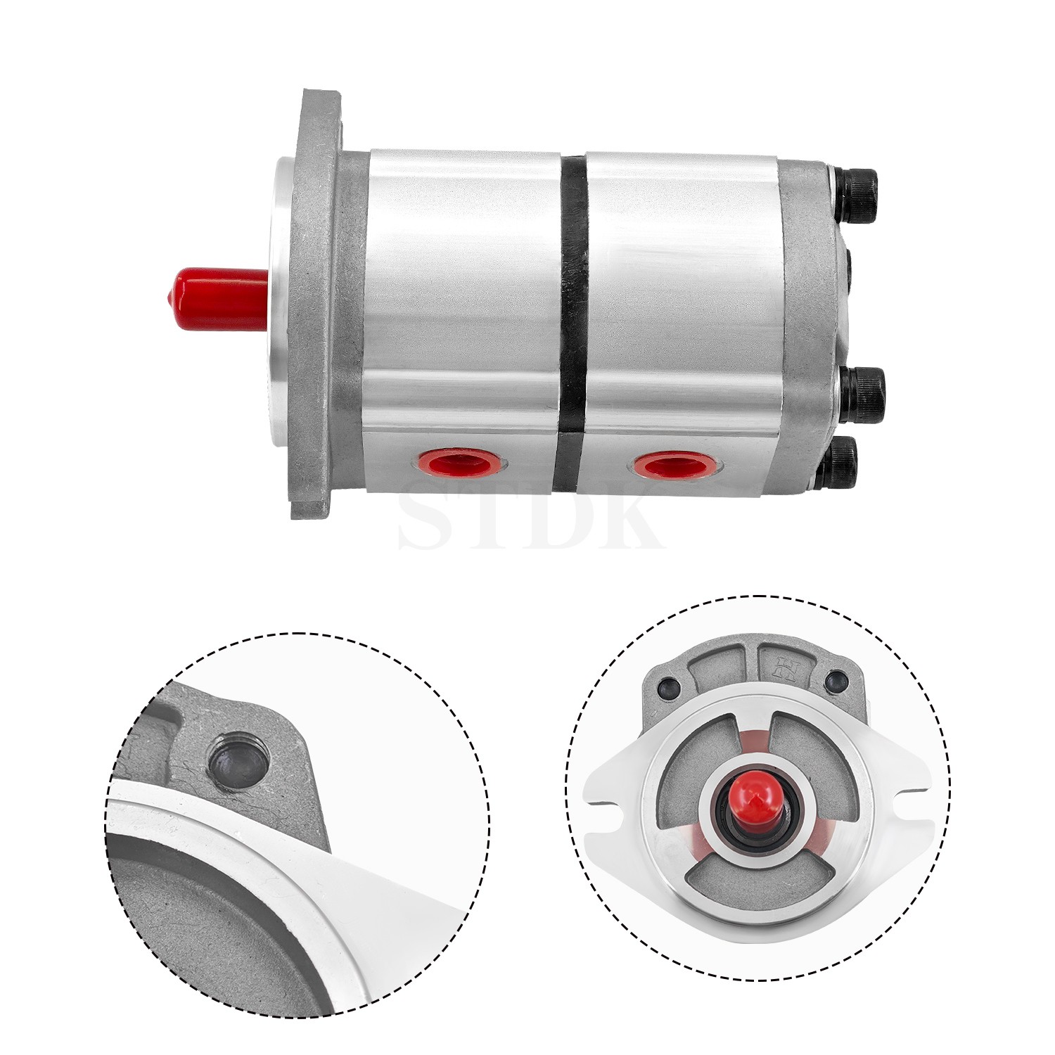 New Two-Section Hydraulic Gear Pump For Skid Steer Loader KTT23 AGT PGP51088G3L