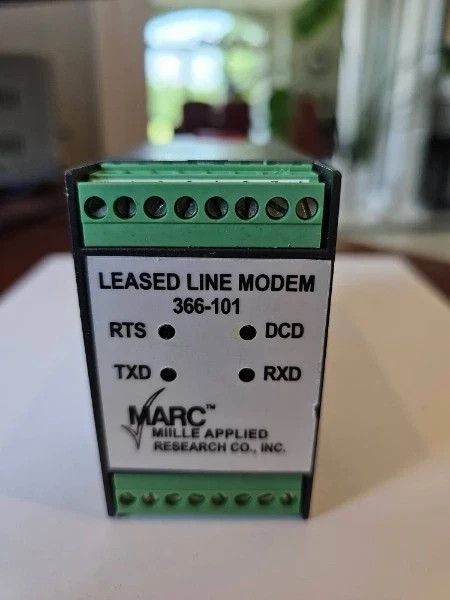 MARC 366-101 FSK Leased Line Modem DIN Rail Mount NOS New Unused Discontinued