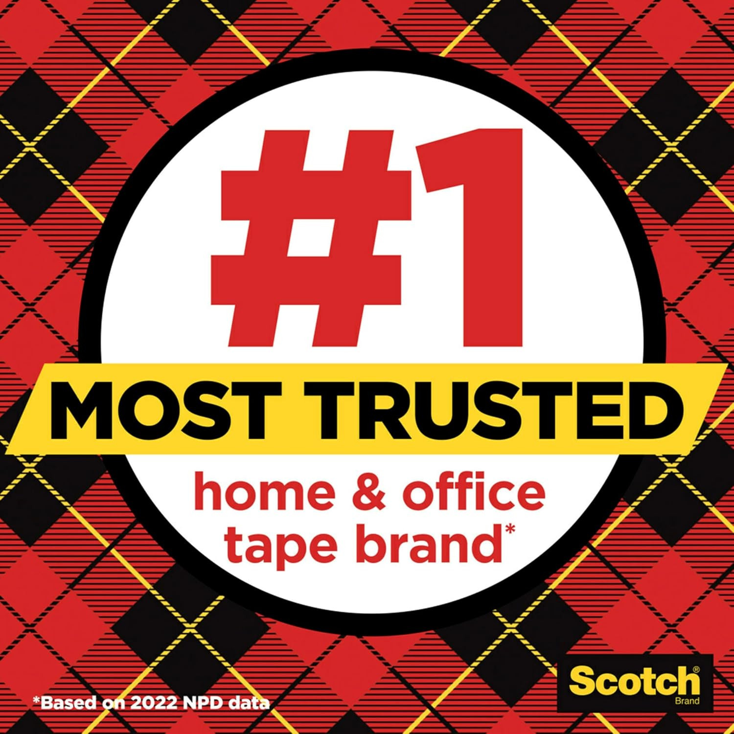 Scotch Transparent Tape, 2 Rolls, 1/2 X 2592 Inches, Classic Glossy-Finish, Boxe