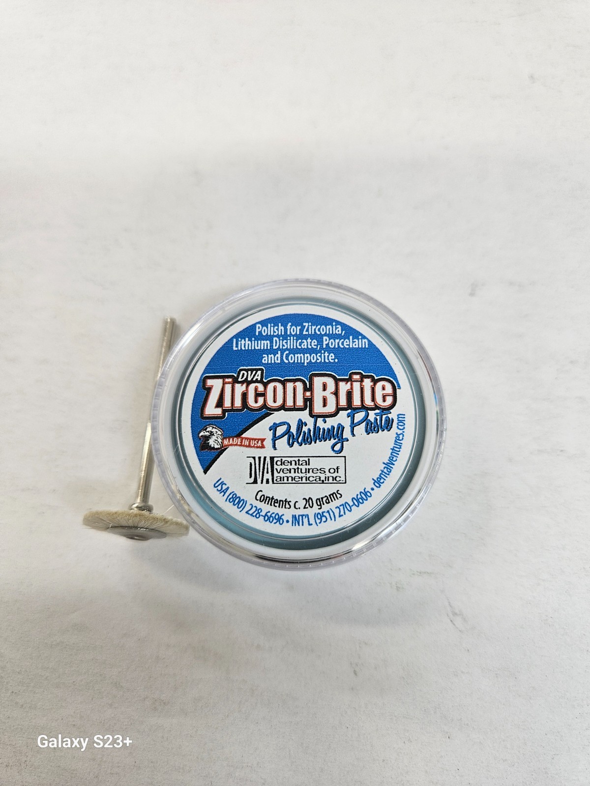 Polishing Paste for Zirconia(20g) or Non-Precious and Precious(40g)
