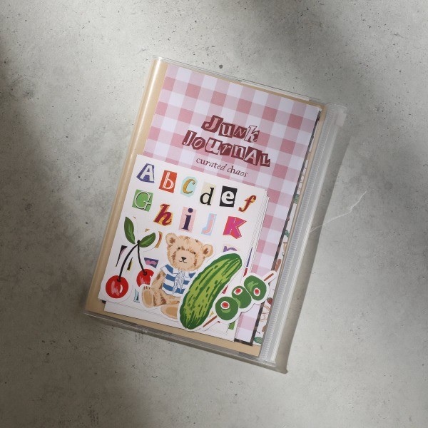 5.875"x8.25" Junk Journal Starter Kit 60 Pages