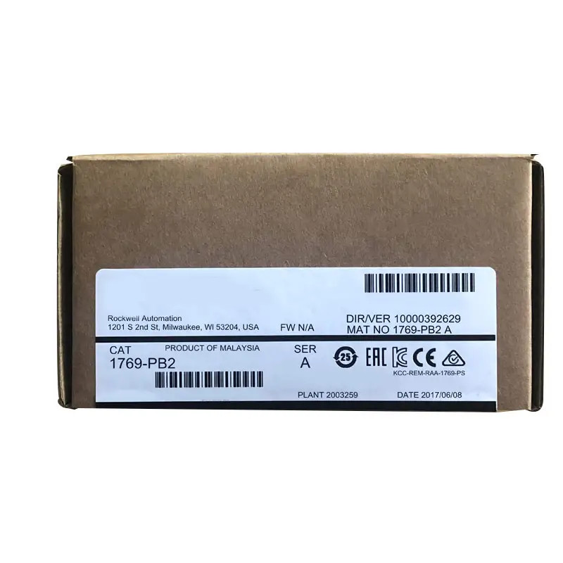 1PC New Sealed Allen Bradley AB 1769-PB2 CompactLogix DC 2A/0.8A Power Supply