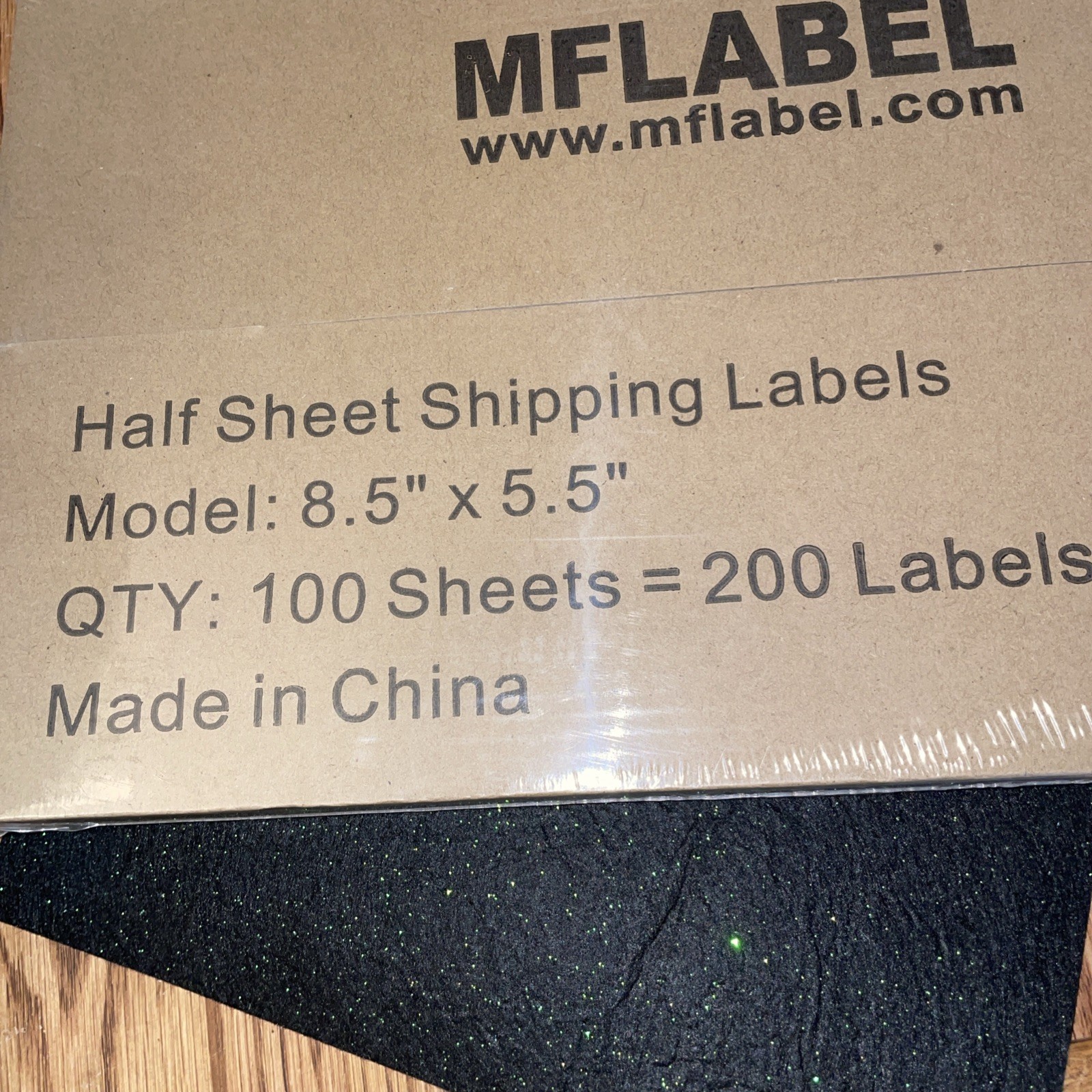 Labels – MFLabel Half Sheets Shipping Labels 8.5”x5.5”, 100 Sheets. New In Box