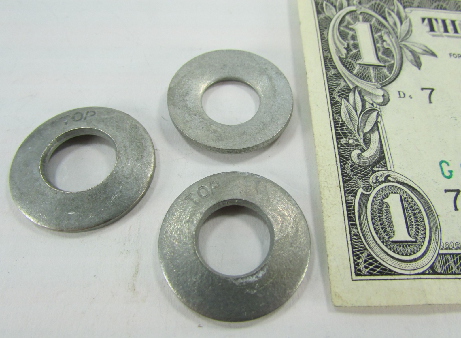 Lot 25 Belleville 3/8″ ID x 7/8″ OD Spring Electrical Panel Lug Washers Square D