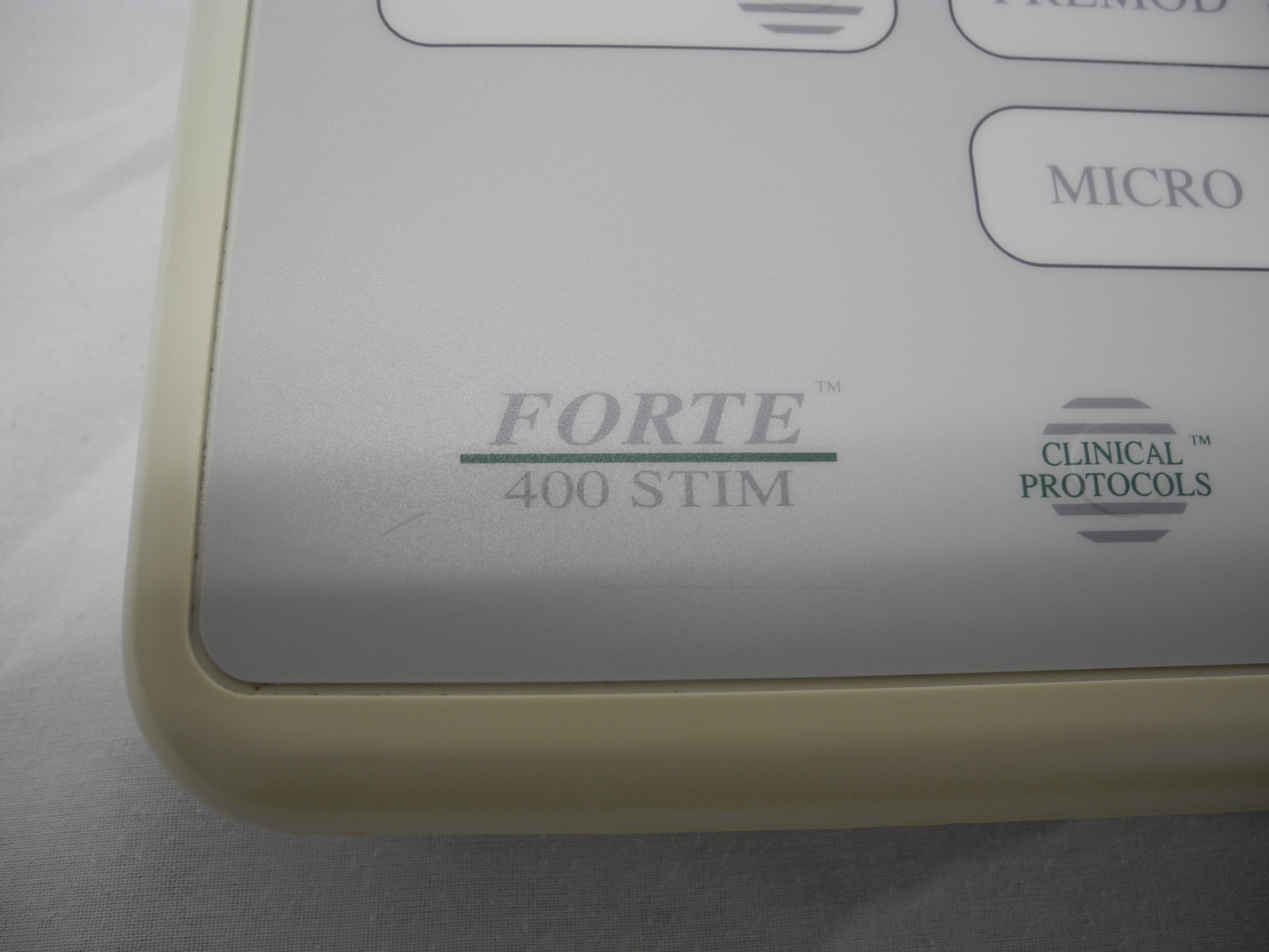 CHATTANOOGA FORTE 400 STIM THERAPY UNIT W/ AC POWER ADAPTER