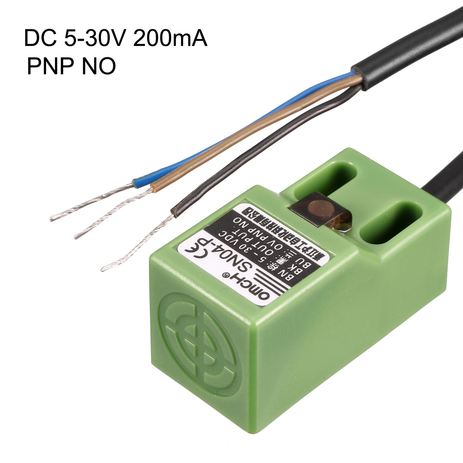 4mm Inductive Proximity Sensor Switch Detector Machine PNP NO DC 5-30V 200mA