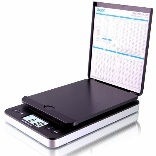 SAGA Digital Postal Scale 86lb X 0.1oz Shipping Scale Weight Postage W/AC In USB