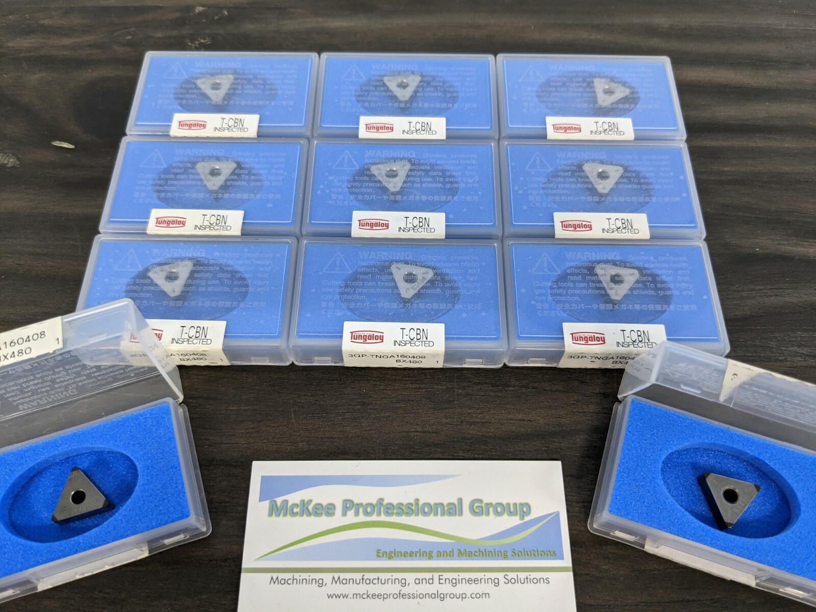Tungaloy PCBN Inserts (Brand New Factory Sealed) – 3QP-TNGA160408 BX480