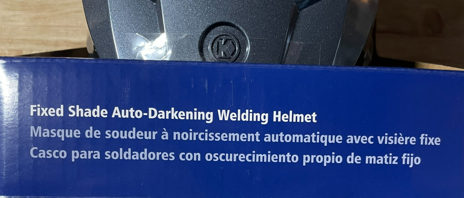 Kobalt Fixed Shade Auto-Darkening Welding Helmet #0033326 – NIB