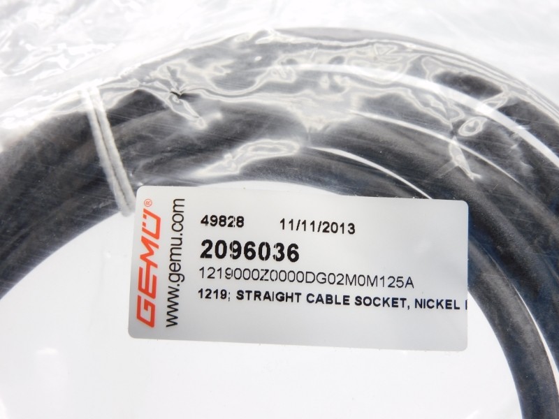 GEMU 1219000Z0000DG02M0M125A 2096036 NSMP