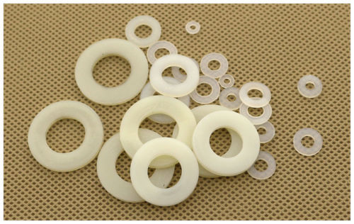 M2, M2.5, M3, M4,M5, M6, M8, M10, M12 Plastic Nylon Flat Spacer Washer